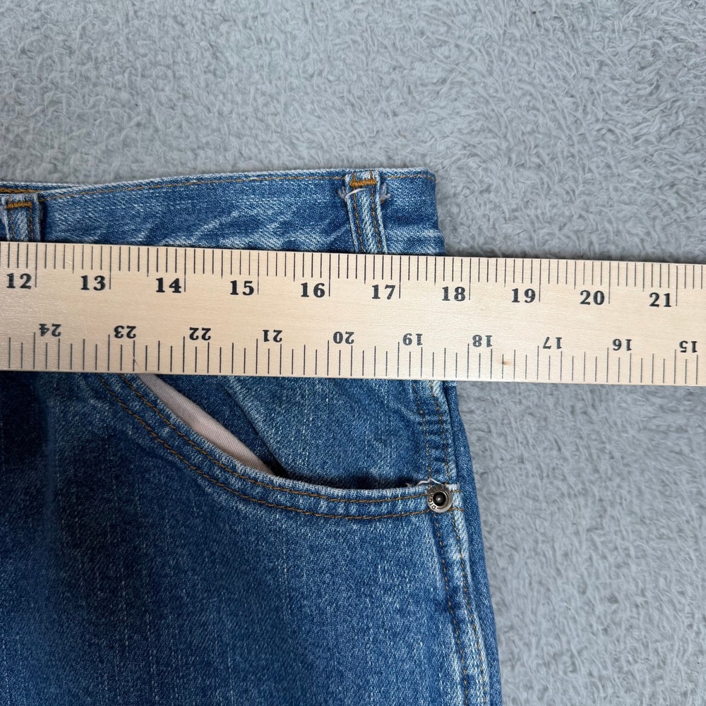 Dickies Mens Regular Fit Straight Leg Denim Jeans Blue 36x29 Medium Wash - Picture 9 of 12